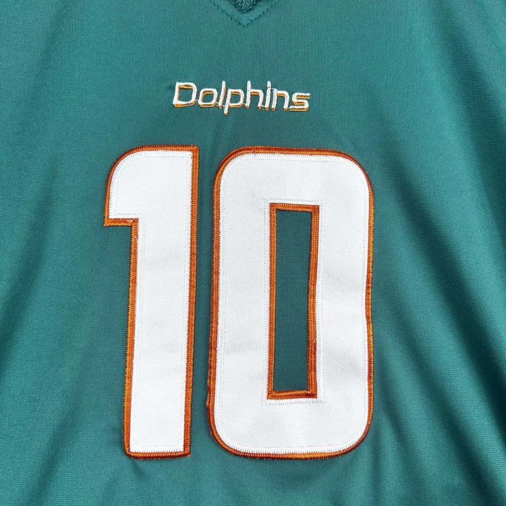 Tyreek Hill Miami Dolphins Nike Football Jersey Boys Medium Aqua Teal #10